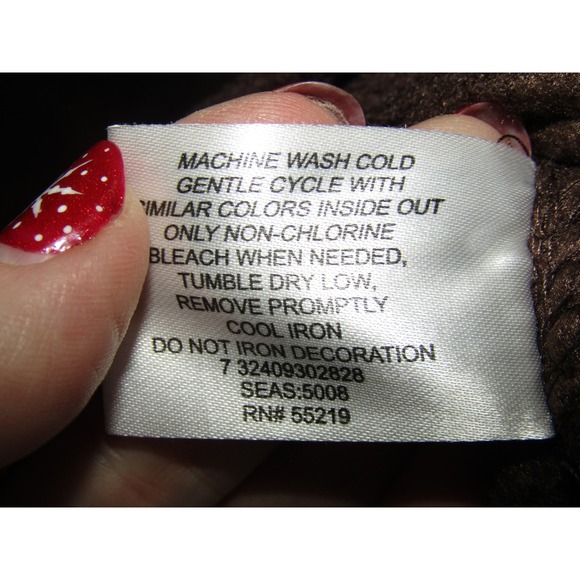 Disney Chip and Dale Zip Up Hoodie Brown Fleece Character Graphic Medium - Picture 9 of 12